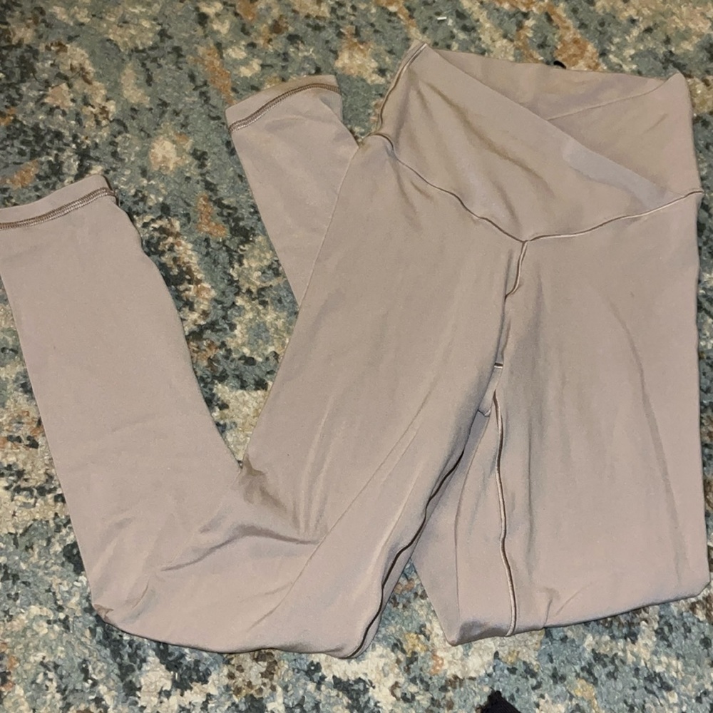 ballet, pink crossover, offline aerie leggings
